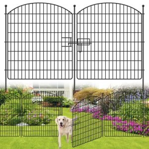 32in x 38.6ft Decorative Dog Fence Outdoor for Yard