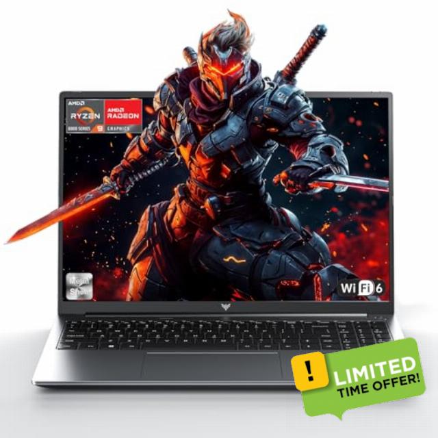Gaming Laptop Computer - 16 inch FHD Display Laptop with AMD Ryzen 9 6900HX Processor(beat I7-11800H) Up to 4.9GHz