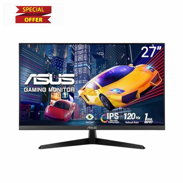 ASUS VY279HGR Eye Care Gaming Monitor – 27 inch FHD (1920x1080)