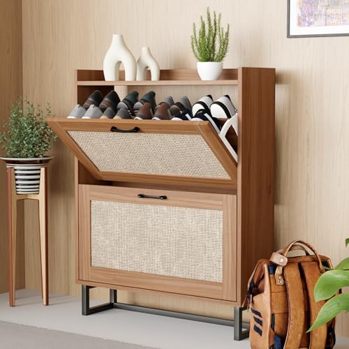 Rattan Elements - Versatile Shoe Dresser