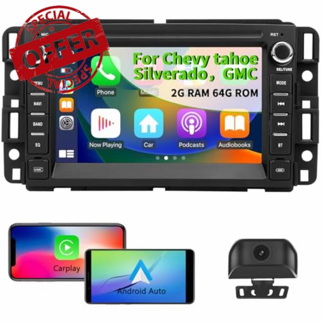Car Stereo Radio for Chevrolet Chevy Silverado Tahoe GMC Sierra Yukon