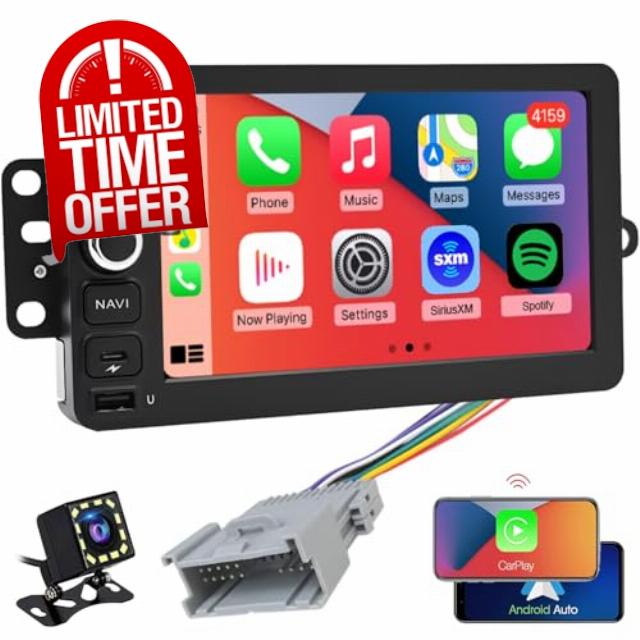 QLED Radio for Chevy Chevrolet Silverado SSR Tahoe 2003-2006
