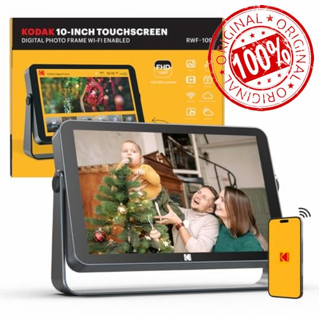 KODAK Wireless Digital Picture Frame with 4000mAh Battery Powered