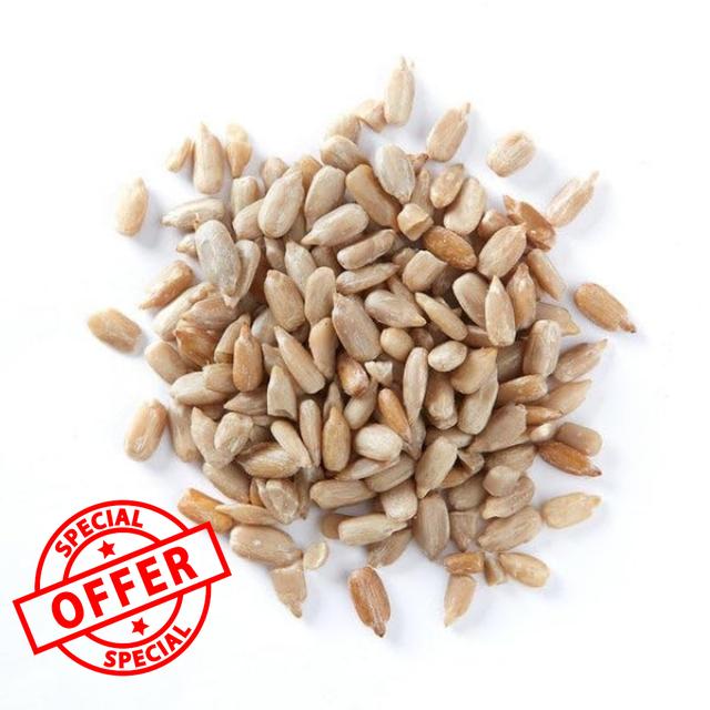 Sunflower Hearts Wild Bird Food Husk-Free High Energy Birds Seed No Mess Birdseeds for Year Round Feeding (25kg)
