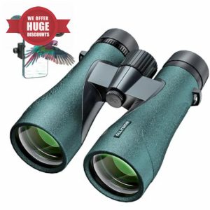 12X50 UHD Binoculars for Adults High Powered with Phone Adapter