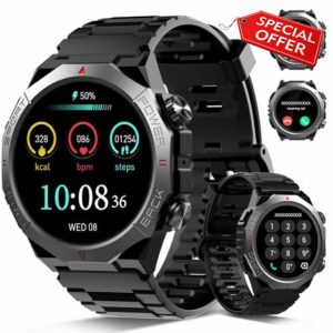 Military Smart Watches for Men (Answer/Make Calls)