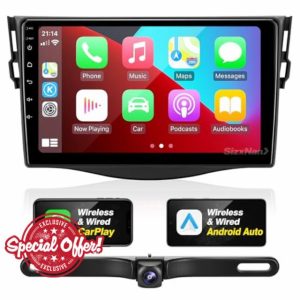for Toyota RAV4 2006-2012 Radio Compatible with Wireless Carplay Android Auto
