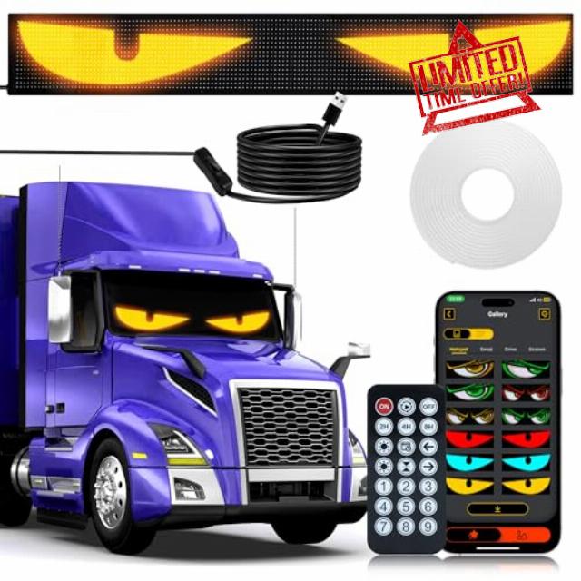 Sachie Ojos LED para Carro - Devil's Eye 69.4" Truck Lights