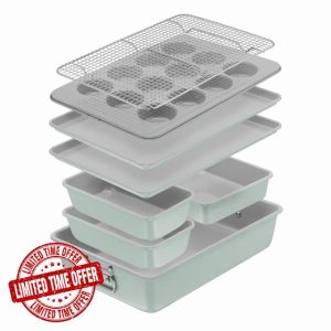 T-fal Refresh Ceramic Nonstick Baking Pans Set (8 pc)