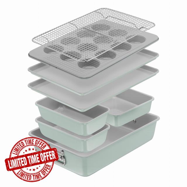 T-fal Refresh Ceramic Nonstick Baking Pans Set (8 pc)
