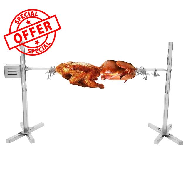 BBQ Grill Rotisserie Kit