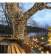 Festive Lights - ConnectGo 10m Outdoor Mains Powered Connectable G50 Festoon Lights IP65 Black R...