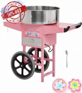 Electric Candy Cotton Machine With 20 Inch Stainless Steel Bowl