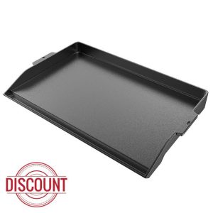 Utheer 23" x 16" Cast Iron Griddle for Gas Grill and Stove Top