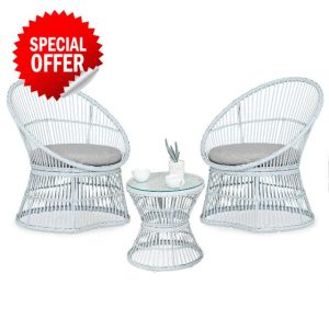 Athena Collection Outdoor Patio Furniture Set