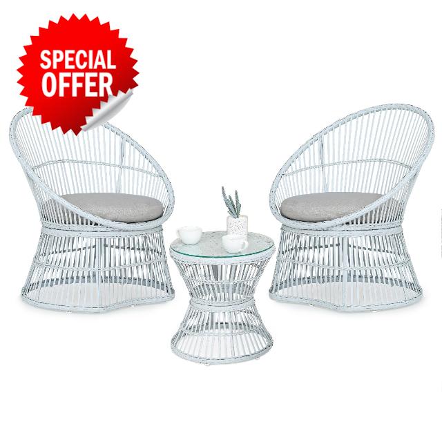 Athena Collection Outdoor Patio Furniture Set