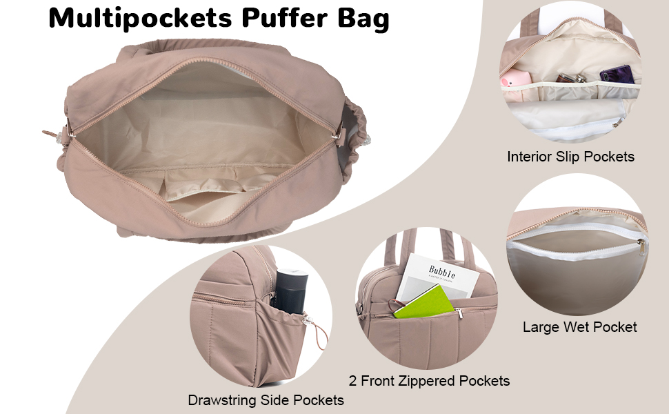 sports duffle bag black white brown