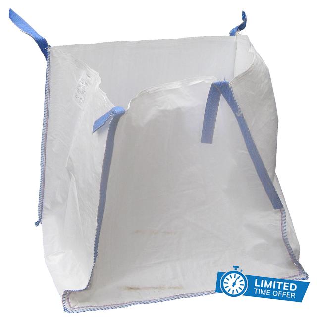 10 x FIBC New Bulk Bags 1 Tonne Ton Builders Garden Waste Jumbo Storage Sack