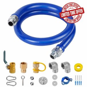 1675KIT48 Safety System Kit，48" Mobile Commercial Gas Hose Connector Kit