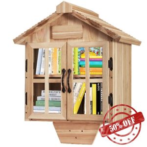 Little Library Box Outdoor Free Library Kit