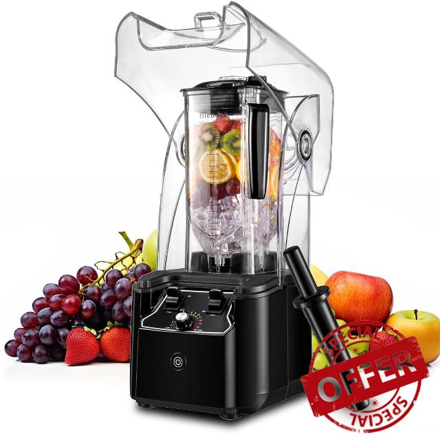 Commercial Blender for Smoothies With Quiet Shield