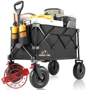 Big Rubber Wheels Beach Wagon Cart Foldable