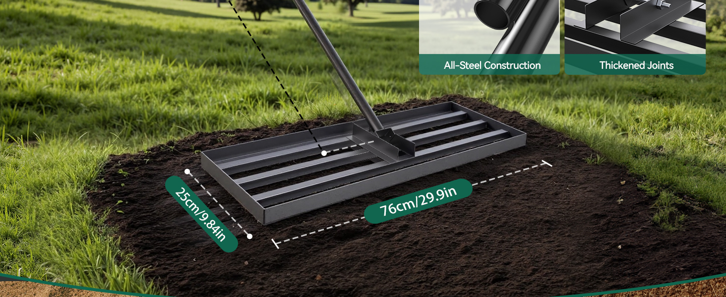 Lawn Leveling Rake