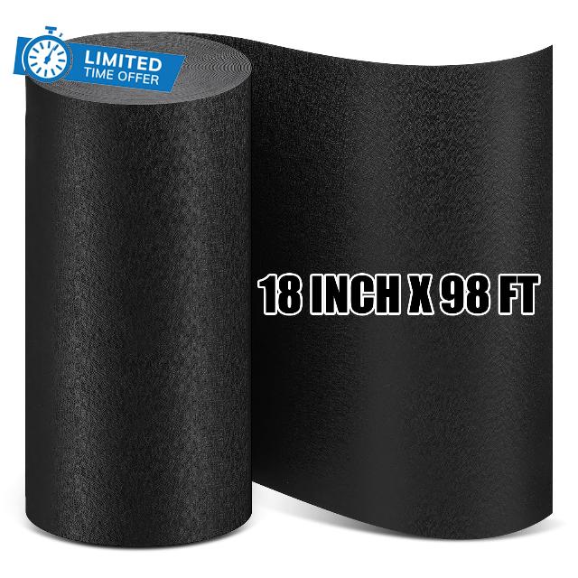 18 Inch x 98 ft Tree Root Barrier Grass Weed Barrier Garden Edging for Landscape Edging Blocks
