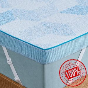 PERLECARE Firm Mattress Topper Twin - 3 Inch Cooling Memory Foam Bed Topper for Pressure Relief