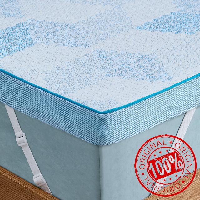 PERLECARE Firm Mattress Topper Twin - 3 Inch Cooling Memory Foam Bed Topper for Pressure Relief