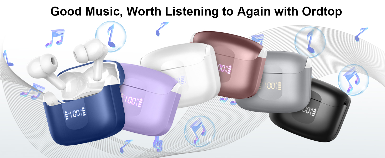 Bluetooth wireless headphones