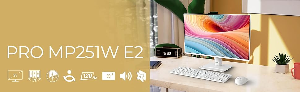 The Slim, Sleek and Smooth 120Hz Business Monitor