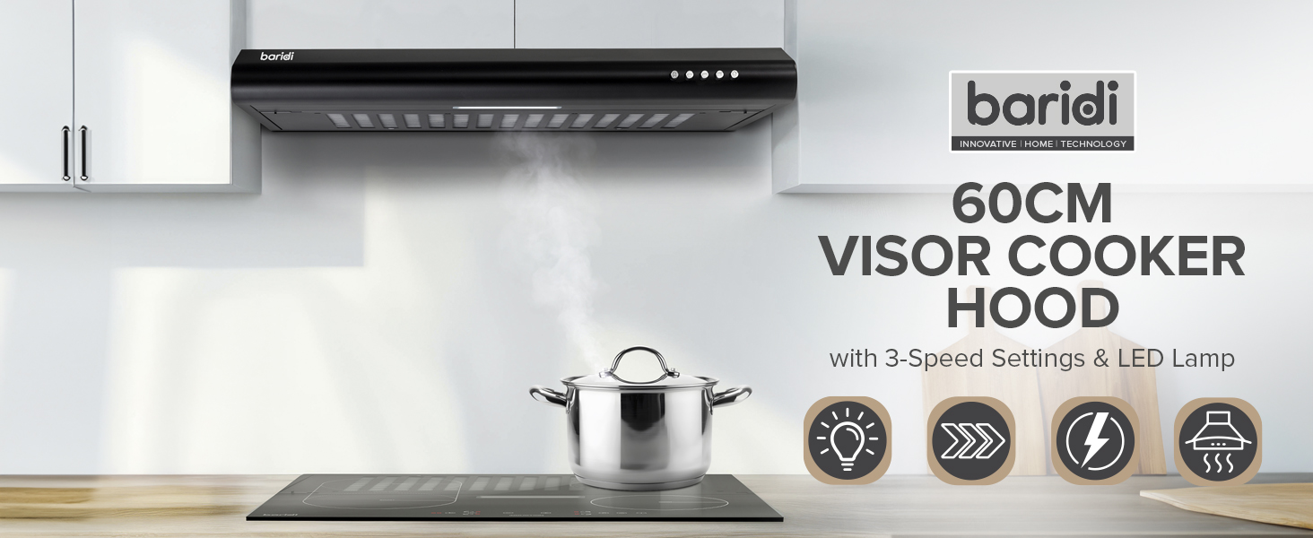 Visor Cooker Hood