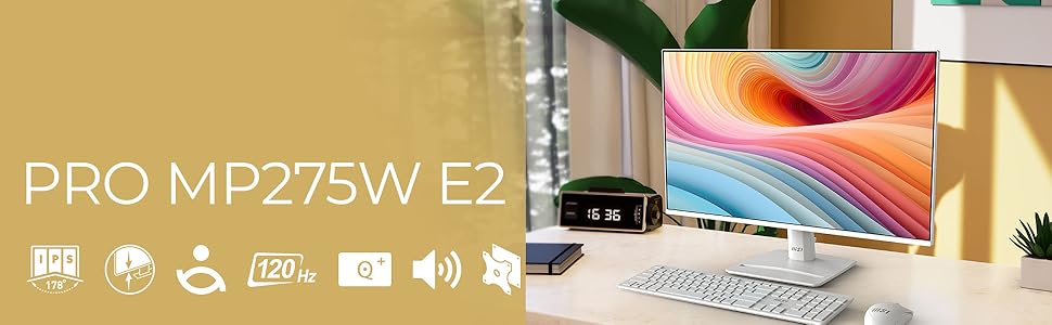 The Slim, Sleek and Smooth 120Hz Business Monitor