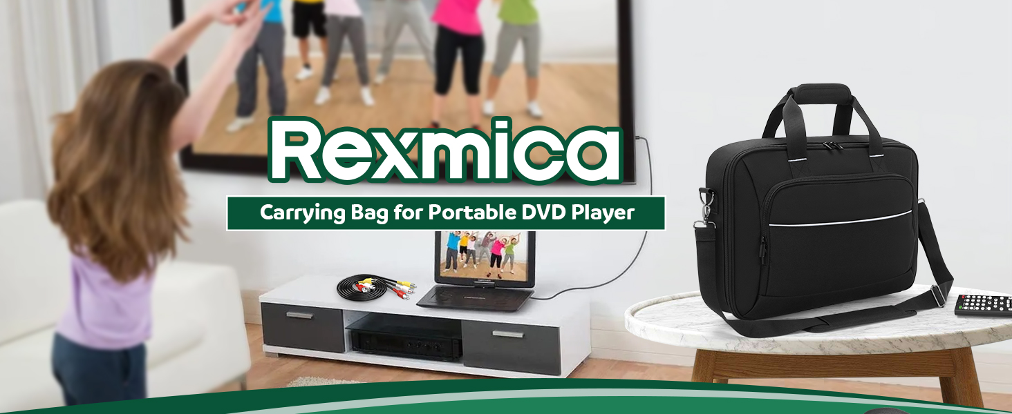 DVD player storage bag