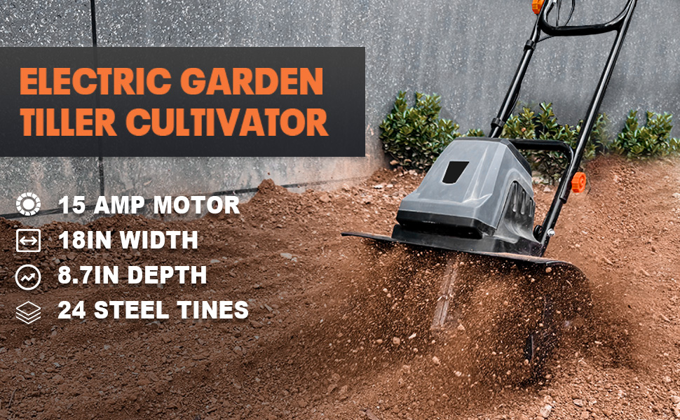 electric tiller
