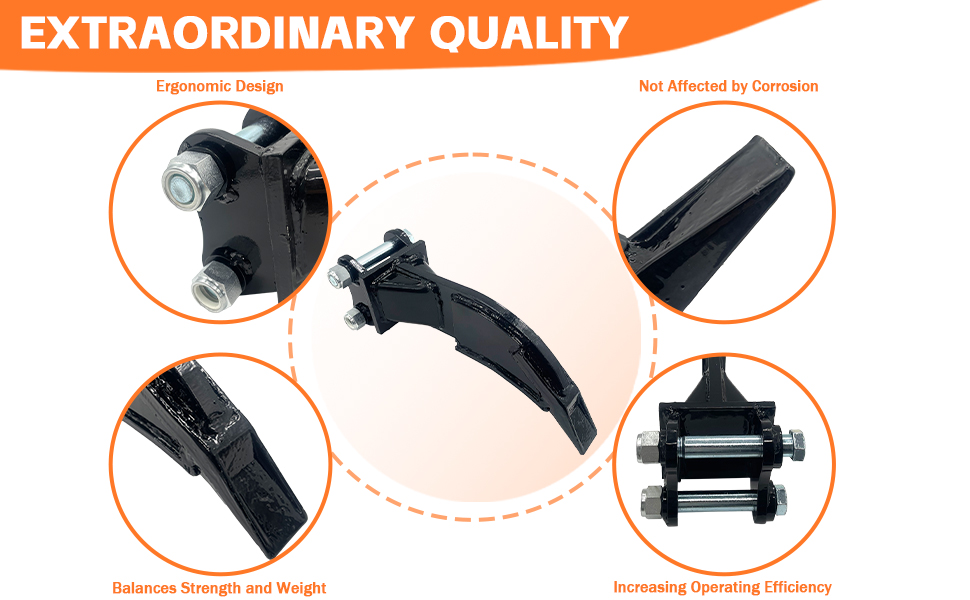 Mini Excavator Ripper Sinngle Hook Ripper Attachment Mini Excavator Small Digger
