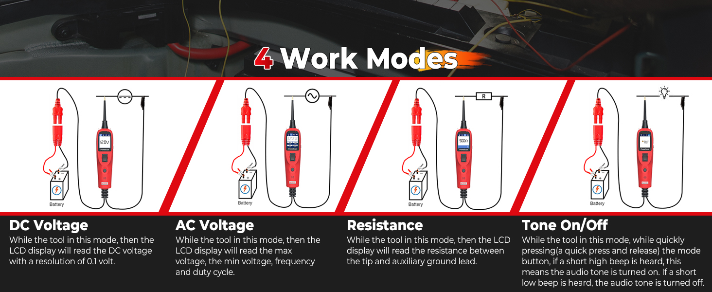 Autel Power scan circuit tester