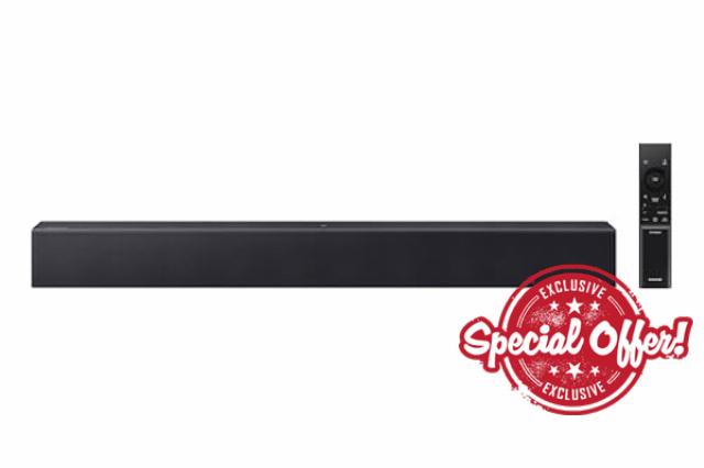 SAMSUNG B-Series Soundbar HW B400F 2.0 ch Soundbar with Built in Subwoofer (2025 Model) One Remote Control