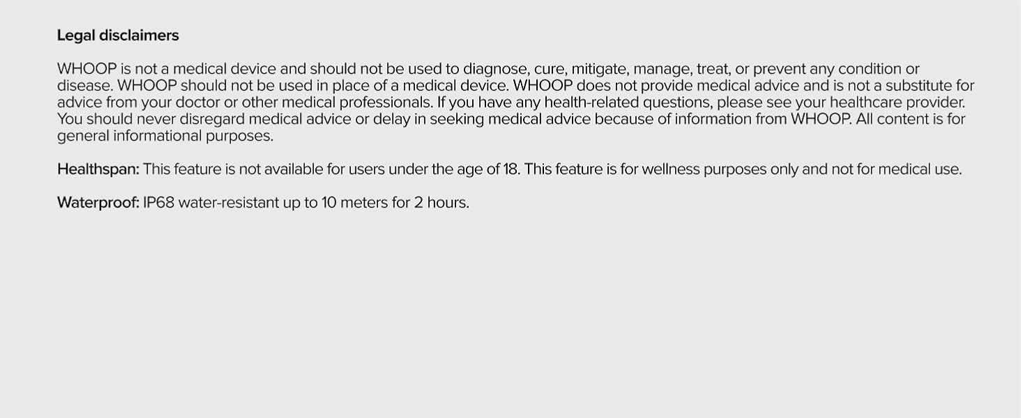 Whoop Peak Legal Disclaimer - desktop