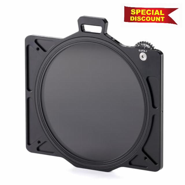 Tilta 114mm Variable ND Filter for Mirage Pro Matte Box | 4x5.6 VND | Reduce 1-7 Stops of Light | Accurate Color | Compatible with Lenses up to 114mm Diameter | Control with Nucleus Wireless Motor