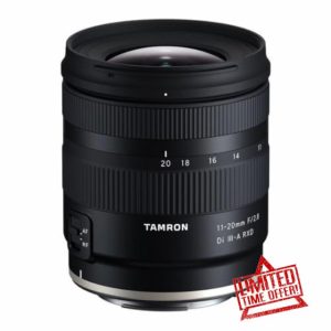 Tamron 11-20mm F/2.8 Di III-A RXD for Canon RF APS-C Mount