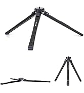 Zeadio Metal Camera Mini Tripod, Maxium Load: 40kg/88lb, Adjustable Heights Desktop Vlog Tripod S...