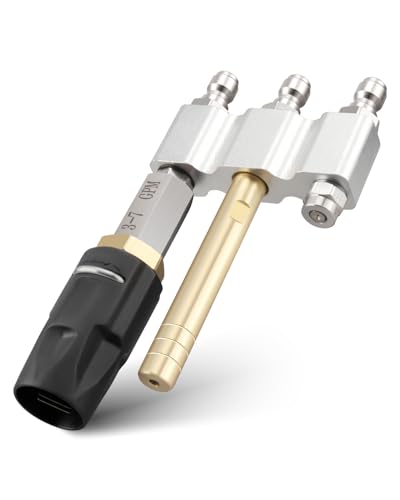 Three-in-one Twist Nozzle with 1/4'' Quick Connet
