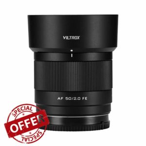 VILTROX 50mm F2 Full Frame Lens for Sony