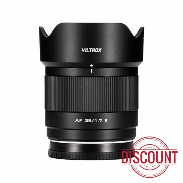 VILTROX 35mm F1.7 APS-C Camera Lens Auto Focus Light Weight Lens (for Fuji X)