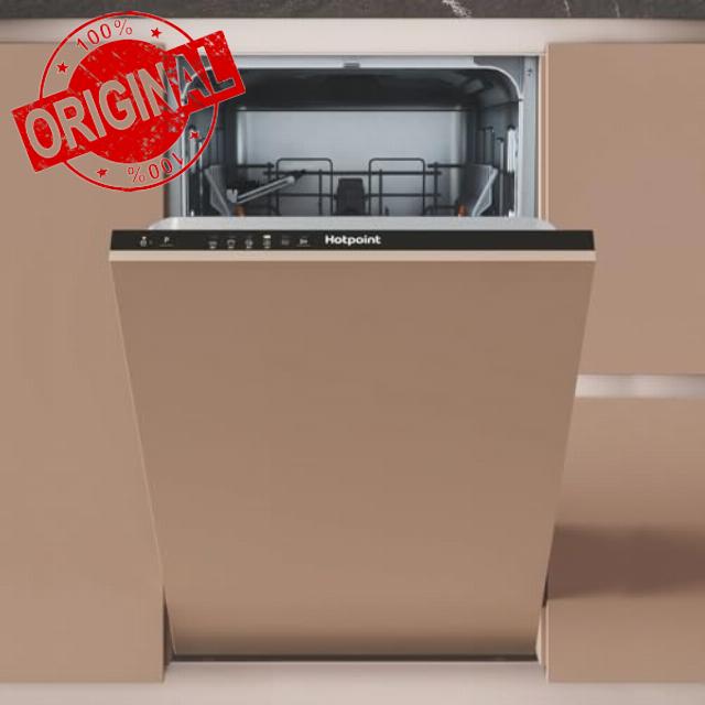 Hotpoint Integrated Slimline Dishwasher - Black