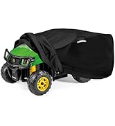 Kistrba 420D Gator Cover Compatible with John Deere All Full Size Gator 6x2/4x2, Heavy Duty Windp...