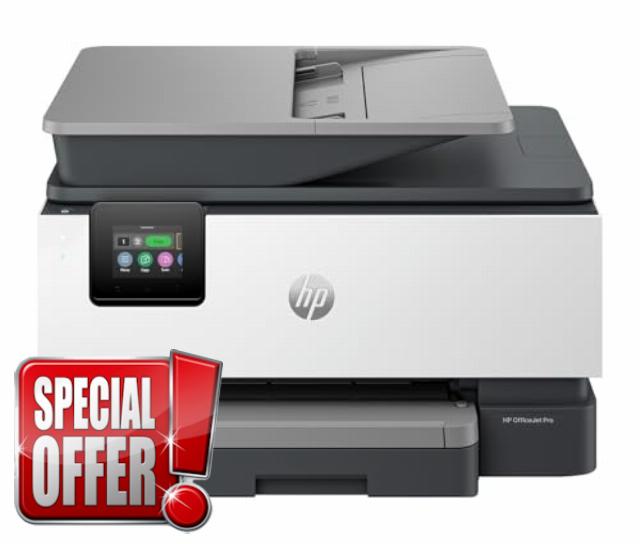 HP OfficeJet Pro 9125e All-in-One Certified Refurbished Printer w/3 Months of Instant Ink for Free