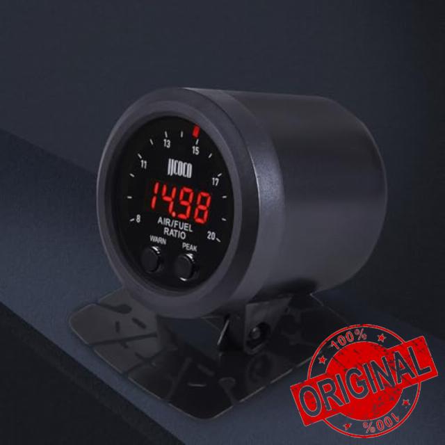 Universal Digital Wideband Air/Fuel Ratio AFR Gauge - 2-1/16"(52mm) - Wideband UEGO AFR O2 Oxygen Sensor Controller Gauge
